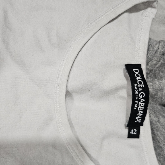 Dolce & Gabanna crop top white logo [42] - Picture 12 of 12